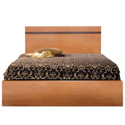 Cama Eco Cerejeira + Ébano p/colchão de 195x150cm