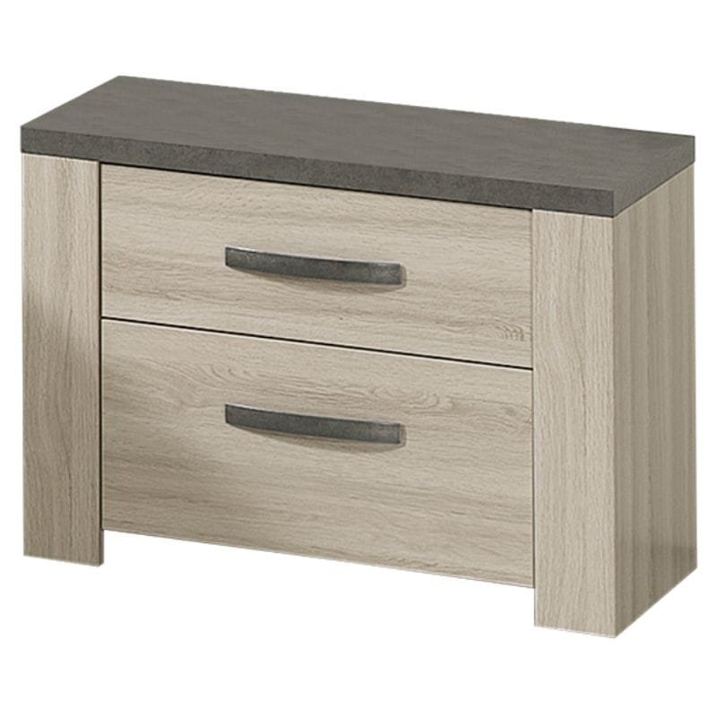 Mesa de Cabeceira Estoril 2 Gavetas