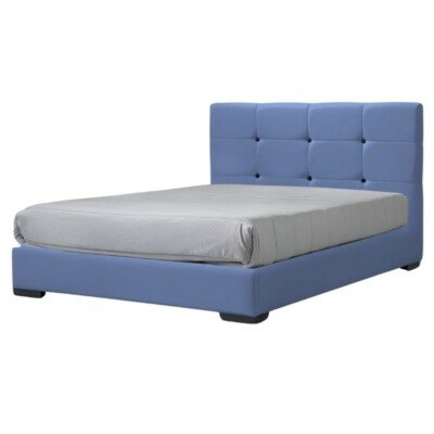 Cama Casal Button Estofada