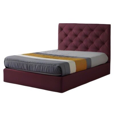 Cama Casal Orlando Estofada