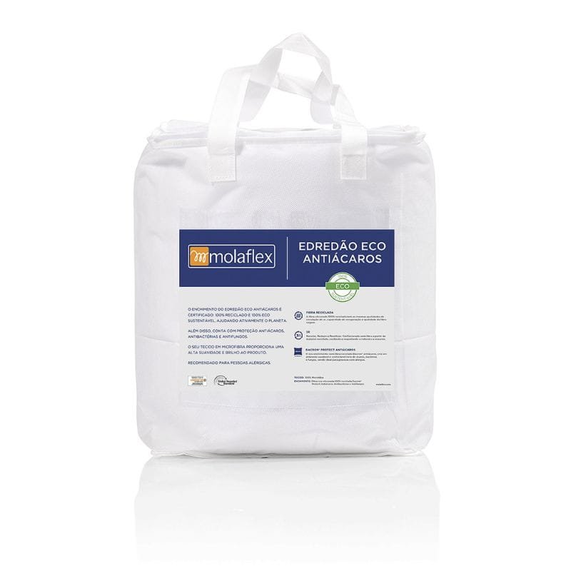 Edredão Eco Anti-Ácaros Molaflex