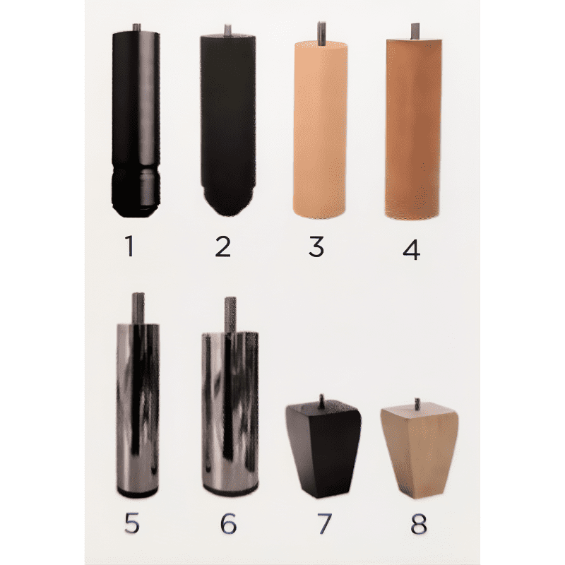 Pés para Base Sommier Paladium Molaflex